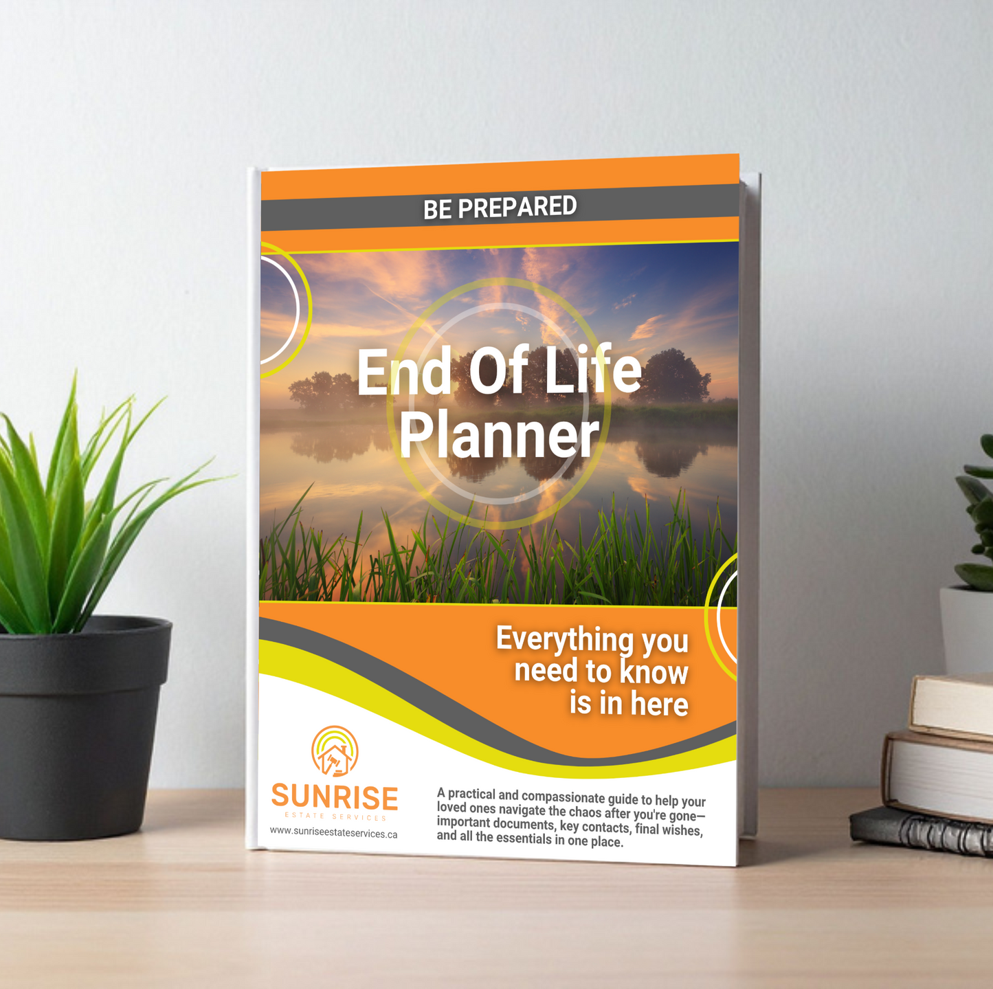 End of Life Planner - Digital File Download Fillable PDF
